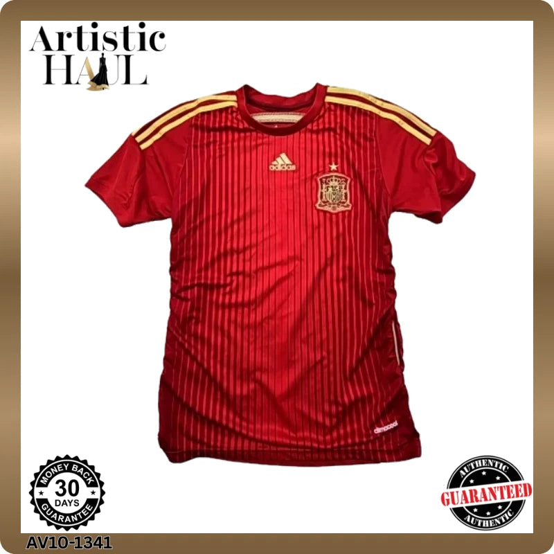 Adidas Spain National Team Red Soccer Jersey Men's Size M Climacool