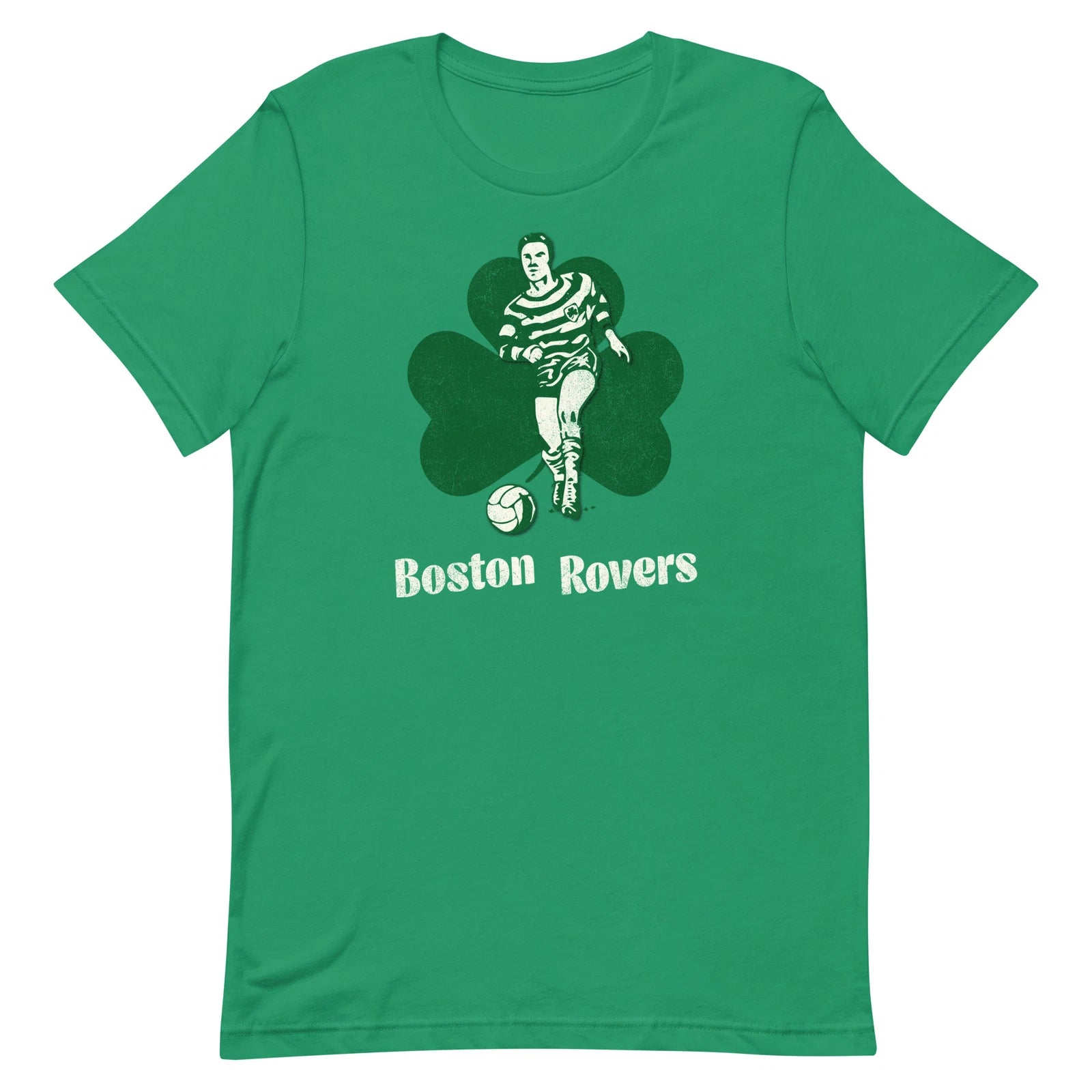 Boston Shamrock Rovers T-Shirt | Retro 1960s Pro Soccer Throwback Tee