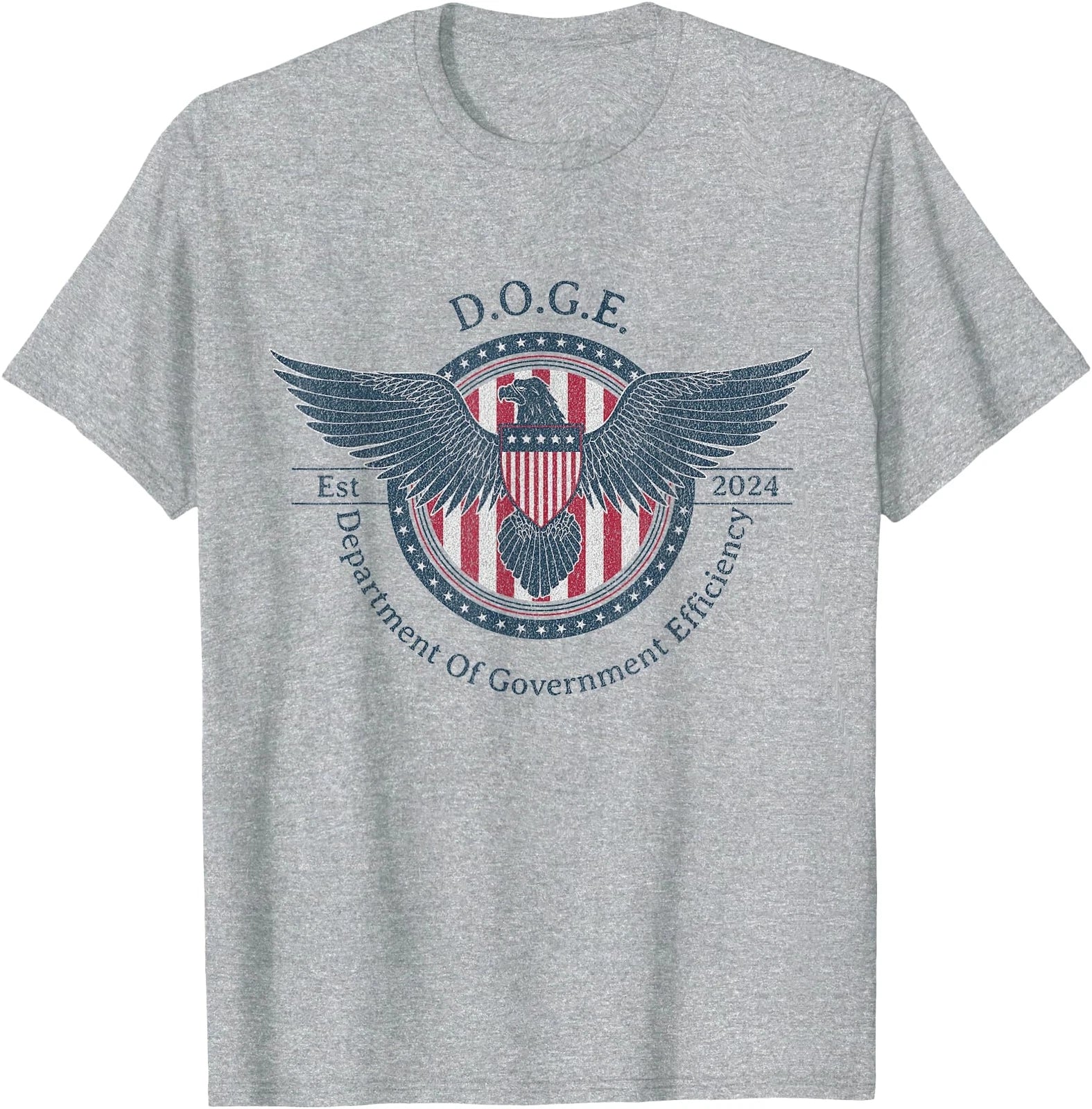 DOGE Department Of Government Efficiency Partiotic T-Shirt