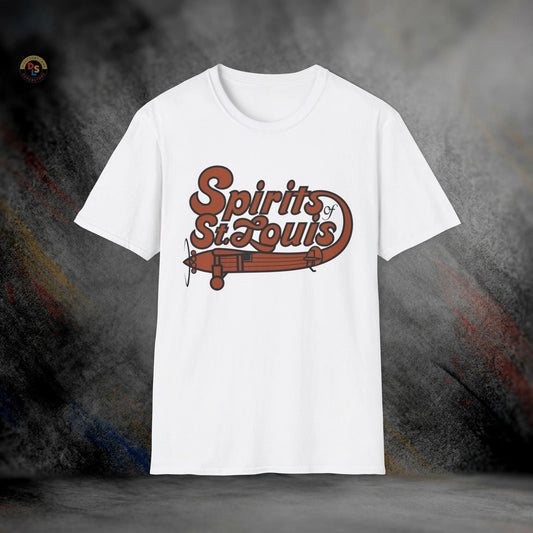 Spirits of St. Louis Defunct Retro Basketball T-Shirt | Softstyle Tee