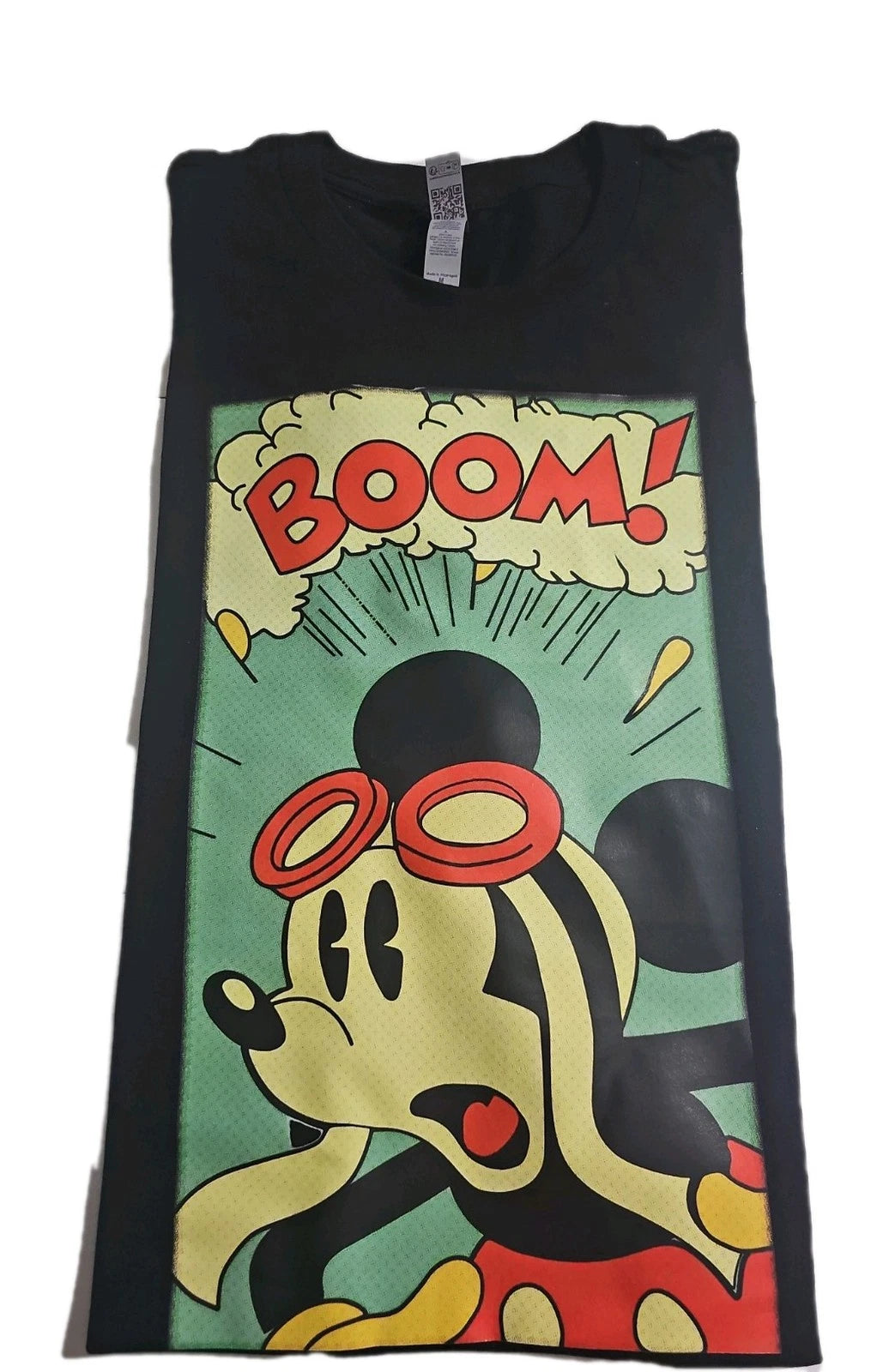 Disney Mickey Mouse Graphic Tee Size M Short Sleeve Mickey Cotton