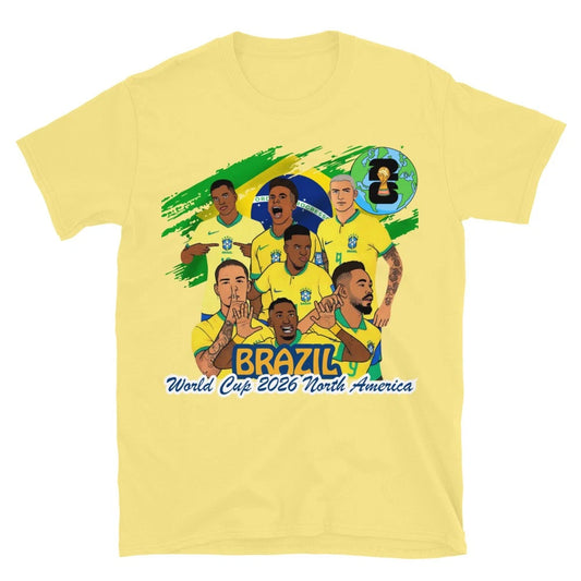 World cup 2026 Soccer Brazil Unisex T-Shirt WC 2026