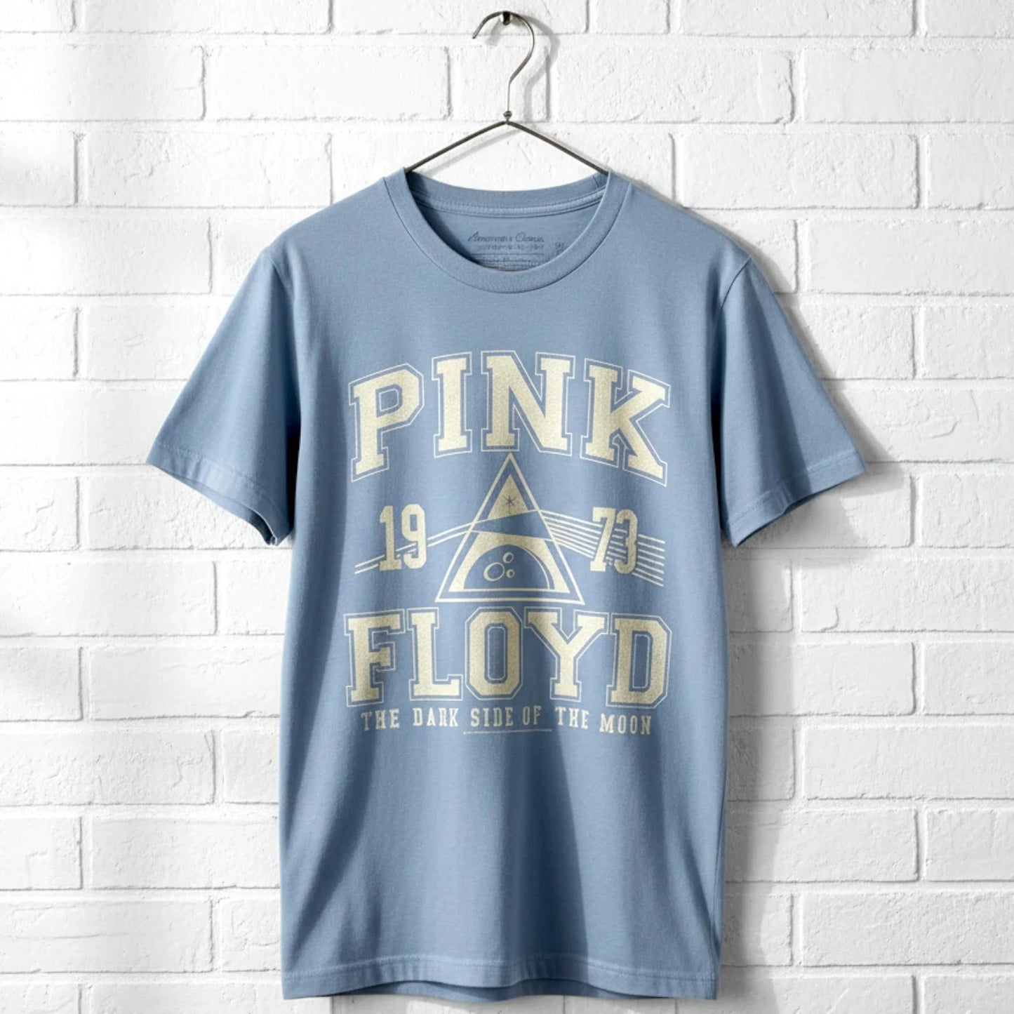 Pink Floyd DSOTM 73 Men's T Shirt Dark Side Of the Moon Concert Tour Merch