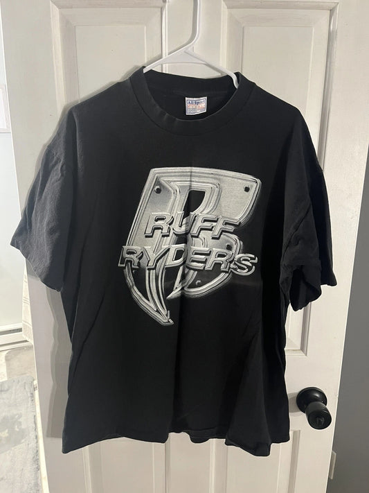 Vintage Original 2000 Ruff Ryders DMX Rap Tour Shirt Size X-Large XL