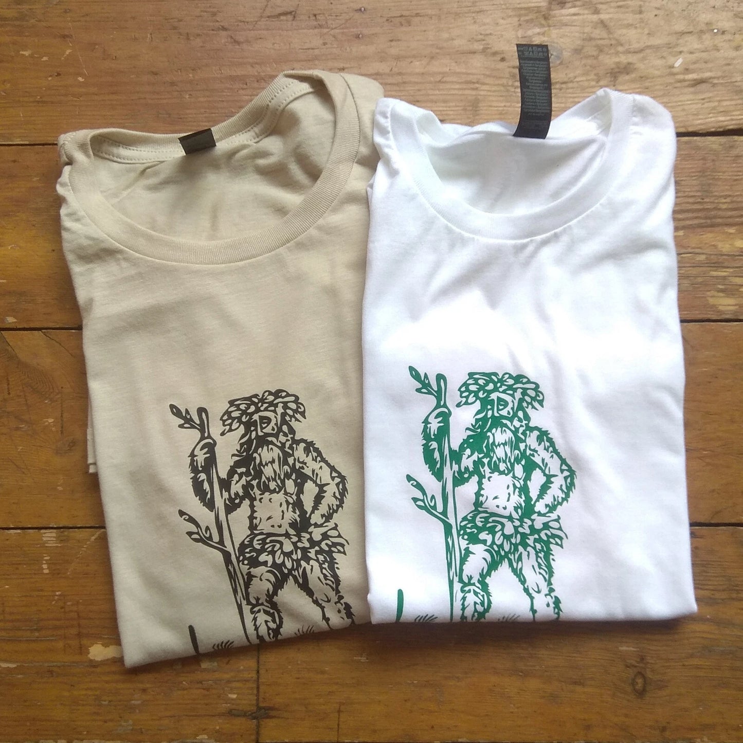 Woodwose 'Wild Man' T-shirt - Folklore, Folk, Horror, Various Colours