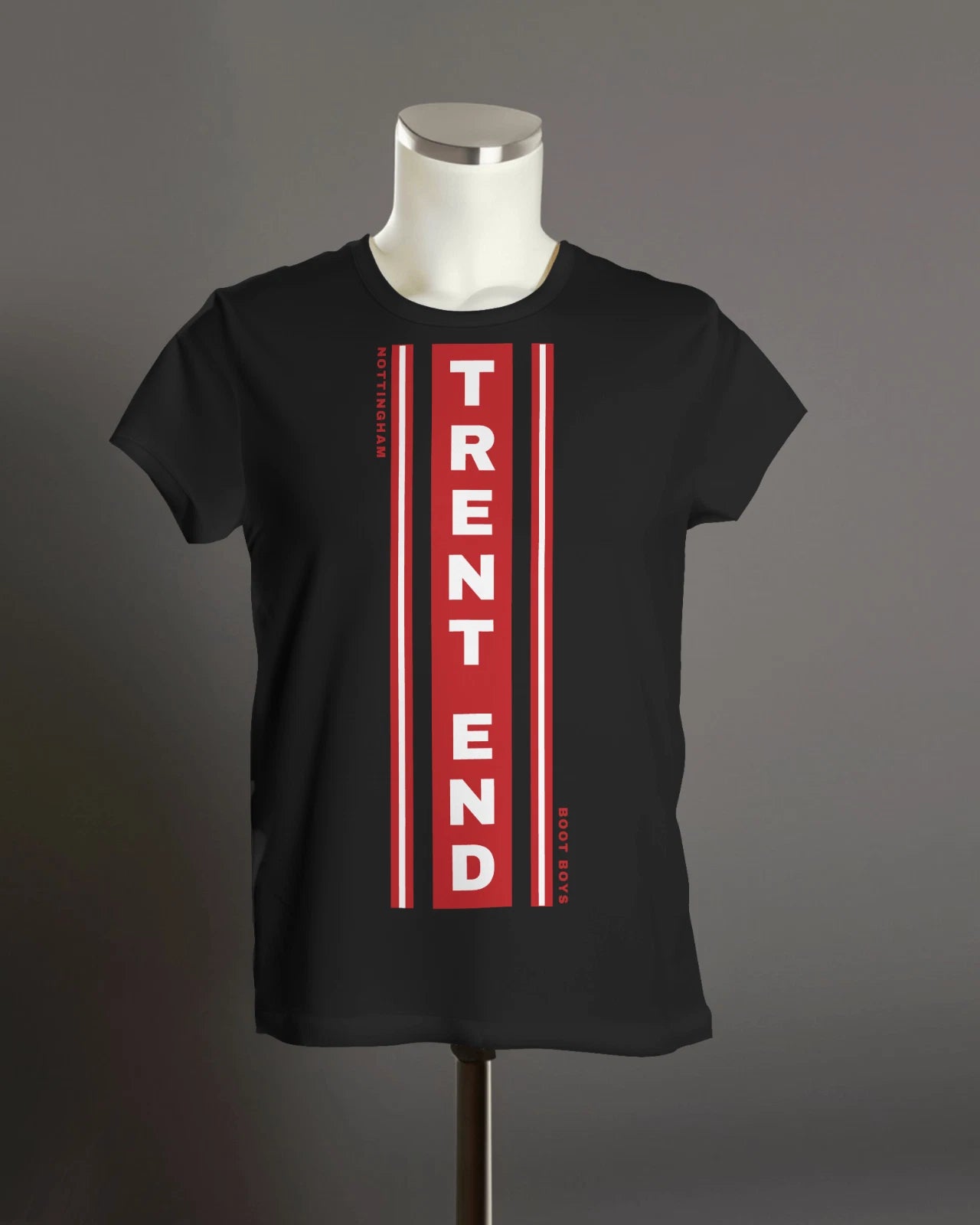 TRENT END Boot Boys T-Shirt | Nottingham Hooligan Reds Notts Garibaldi
