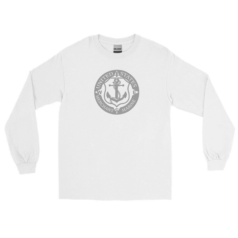 US MERCHANT MARINE Men’s Long Sleeve Shirt