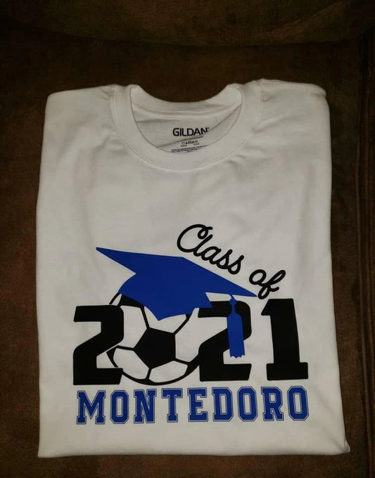 Class of 2021 Soccer Shirt * Senior Year * High School * College * last day * gi