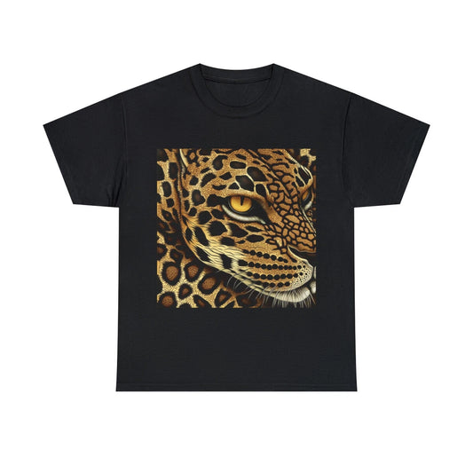 Unisex Adult T Shirt Leopard Cheetah Jungle Cat Lover Animal Print Futuristic