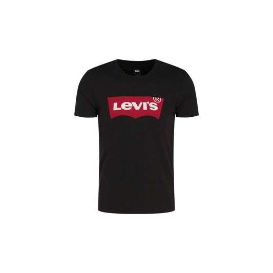 Levi's Black Cotton T-Shirt