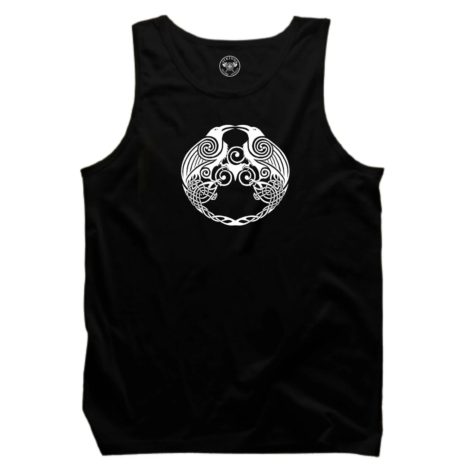 Huginn Muninn Vest Vikings Clothing Raven Valhalla Norse Loki Odin Thor Tank Top