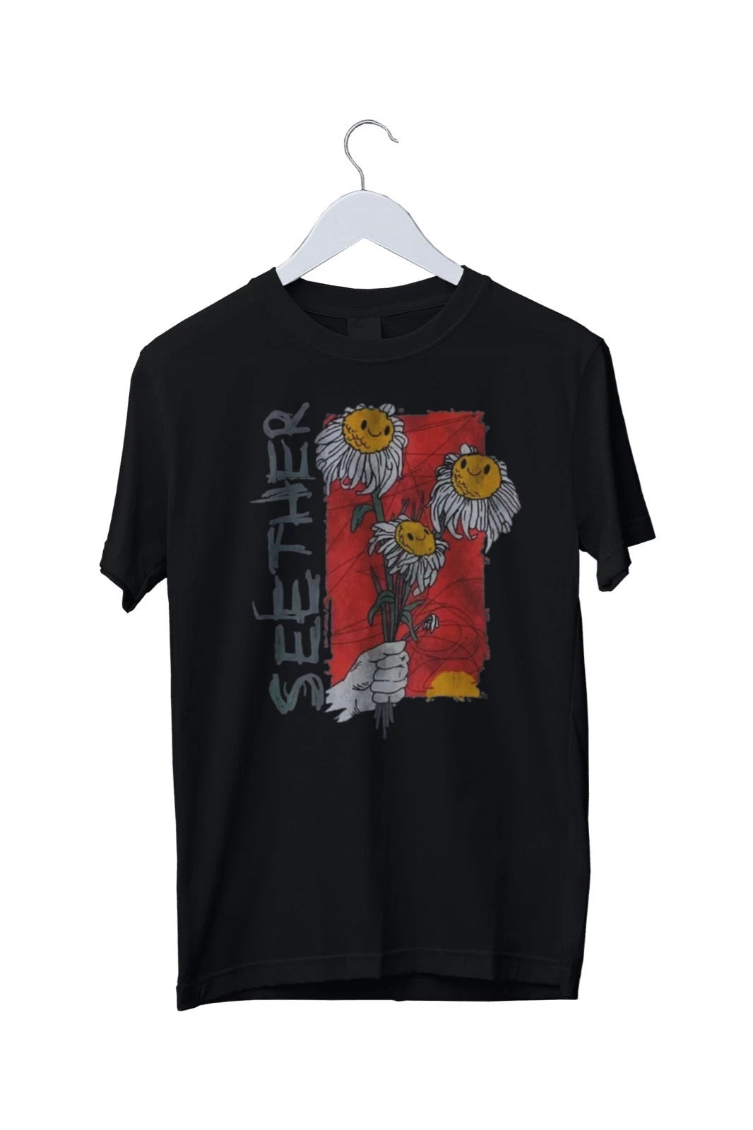SEETHER Band Graphic Print Unisex T-Shirt Mens S M L XL 2 3 4 XL
