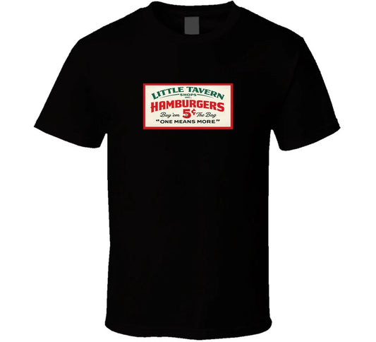 Little Tavern Shops Hamburgers Baltimore Nostalgia T Shirt