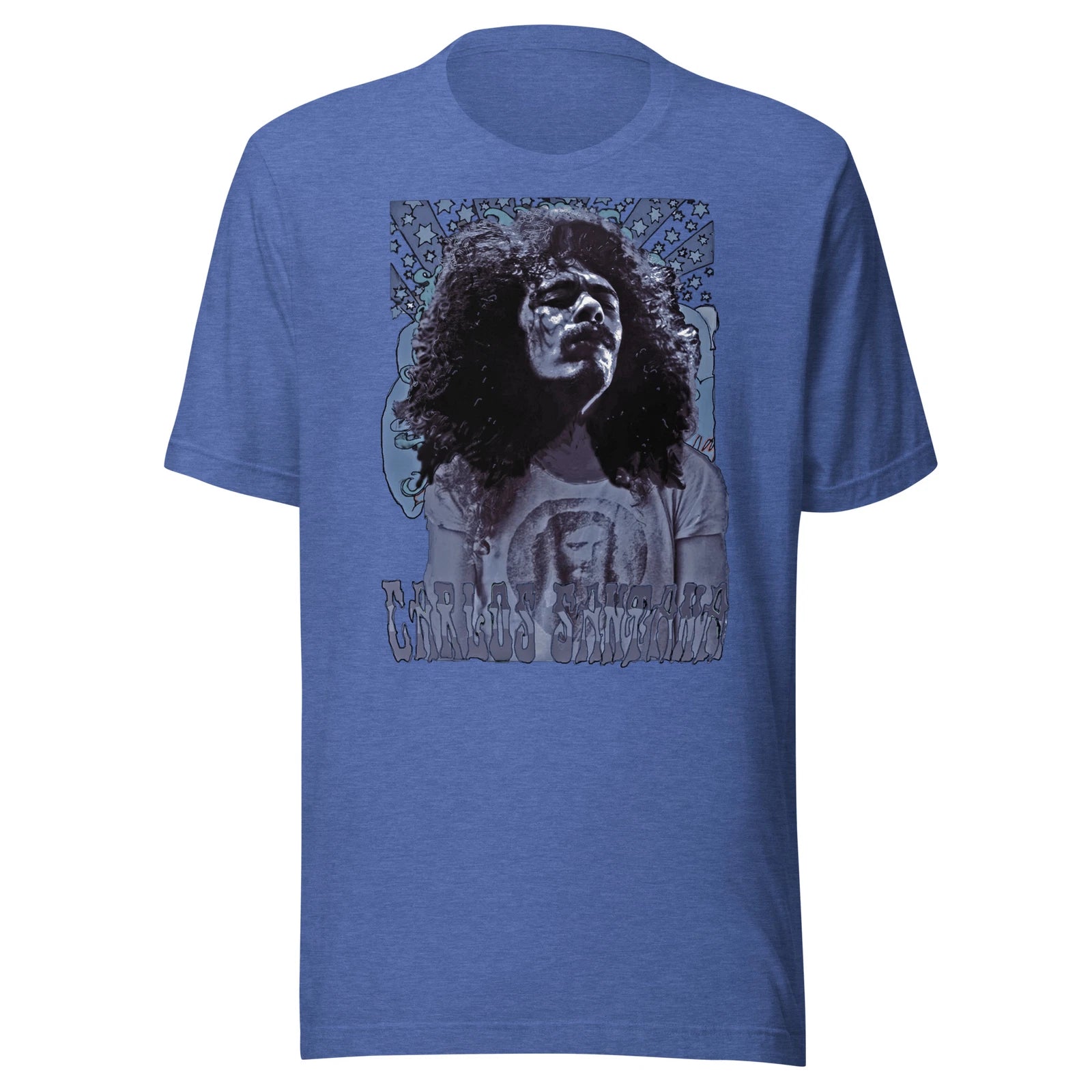 Carlos Santana, Santana Band, Vintage style, retro,new cotton unisex classic tee