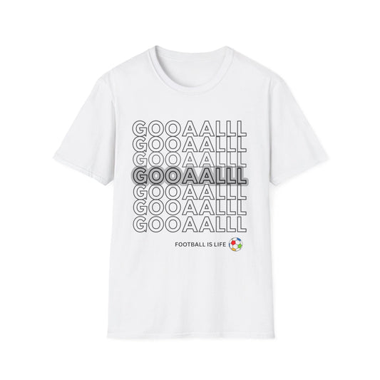GOAAALL Shirt — Soccer Goal Celebration Tee | Football Fan Graphic Shirt