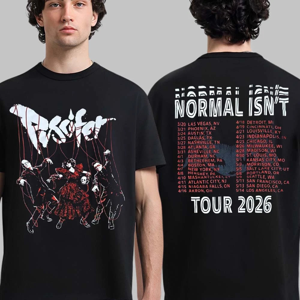 Puscifer Normal Isn’t Tour 2026 North America Merch The Puppet With  T-Shirt