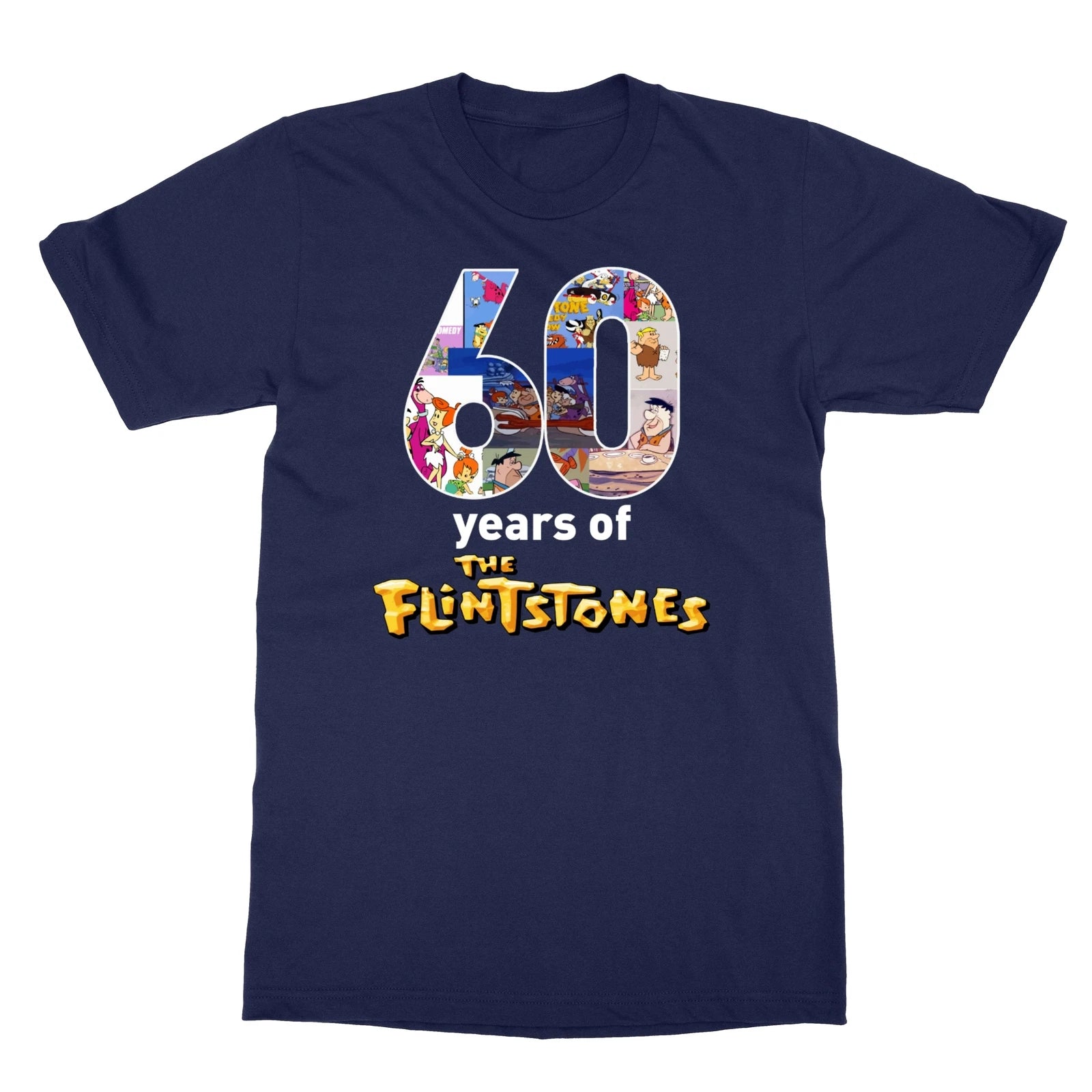 60 years of the Flintstone thank you for the memories Men's T-Shirt