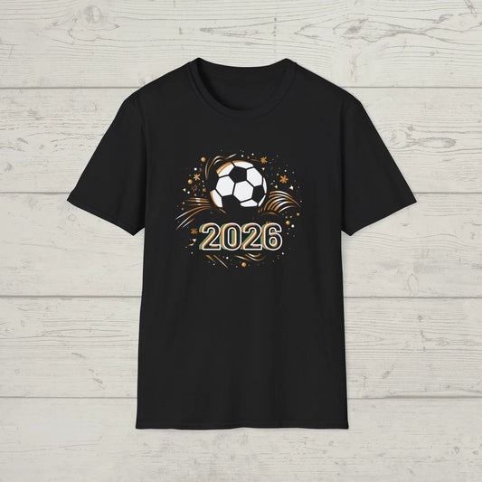 Soccer Ball 2026 Graphic Sweatshirt, Sports Fan Unisex T-shirt, World Cup Ready