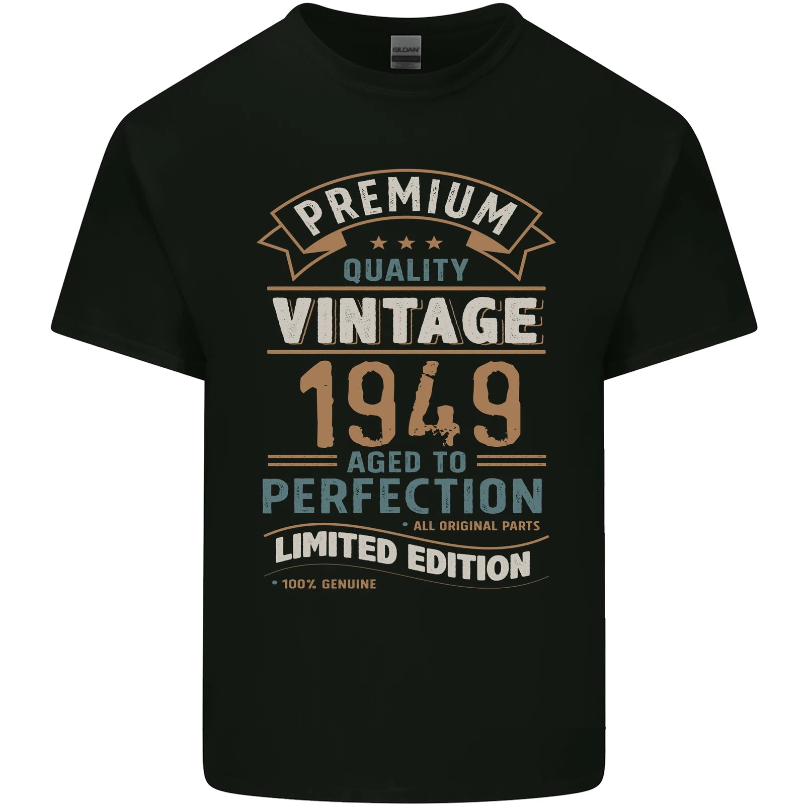Premium Vintage 77th Birthday 1949 Mens Light Cotton T-Shirt