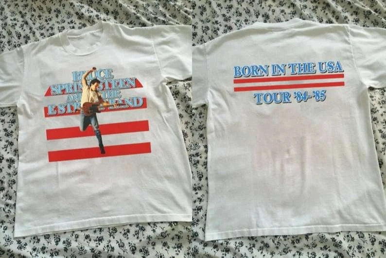 Bruce Springsteen And E Street Band Born in USA Tour 84-85 Shirt