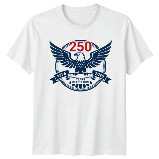 250 1776 2026 Years Of T-Shirt 250th Patriotic Gift For Him And Her