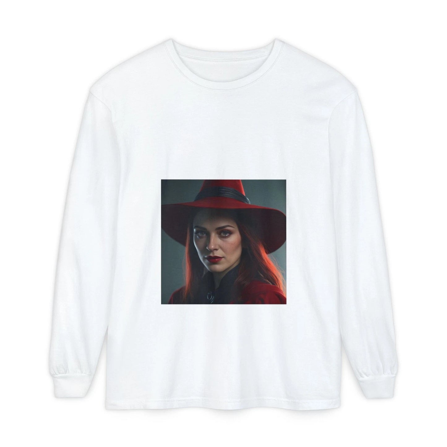 Vibrant Character Graphic Long Sleeve Tee, Casual Wear, Halloween Apparel, [...]