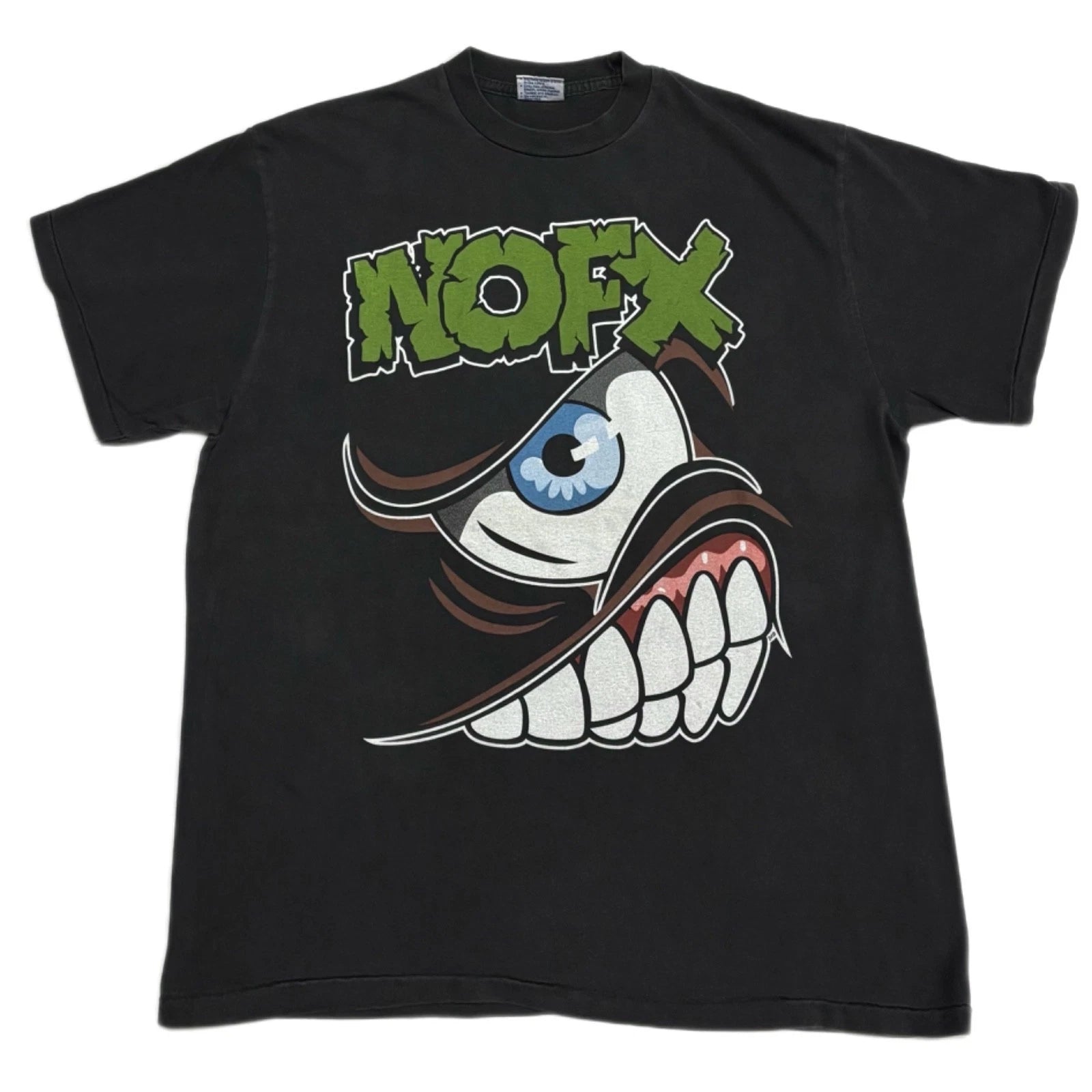 Vintage NOFX Mons Tour Punk Rock USA 1994 Y2K XL Single Stitch T-Shirt REPRINT