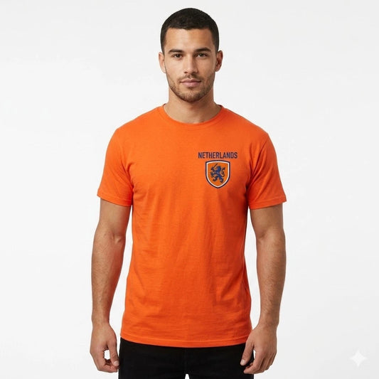 Netherlands World Cup 2026 T Shirt Mens Football Soccer Fan Top Dutch Supporter