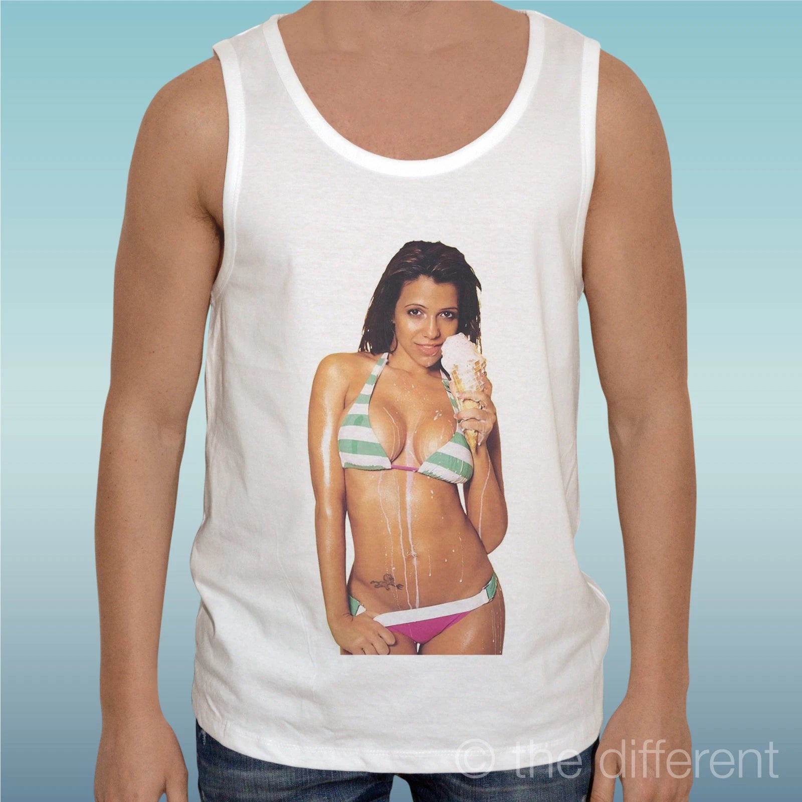 Canotta T-Shirt " Girl Sexy Ice Cream Girl " Gift Idea