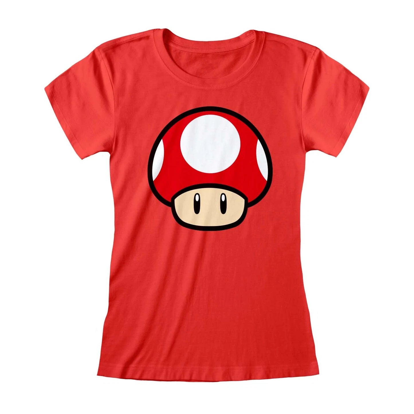 Nintendo Super Mario Bros Powerup Official Merch Fitted T-Shirt M/L/XL/2XL NEW
