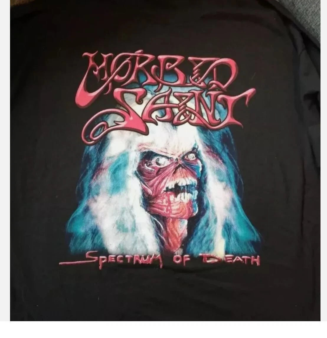 Morbid Saint thrash metal band t-shirt, Spectrum of Death