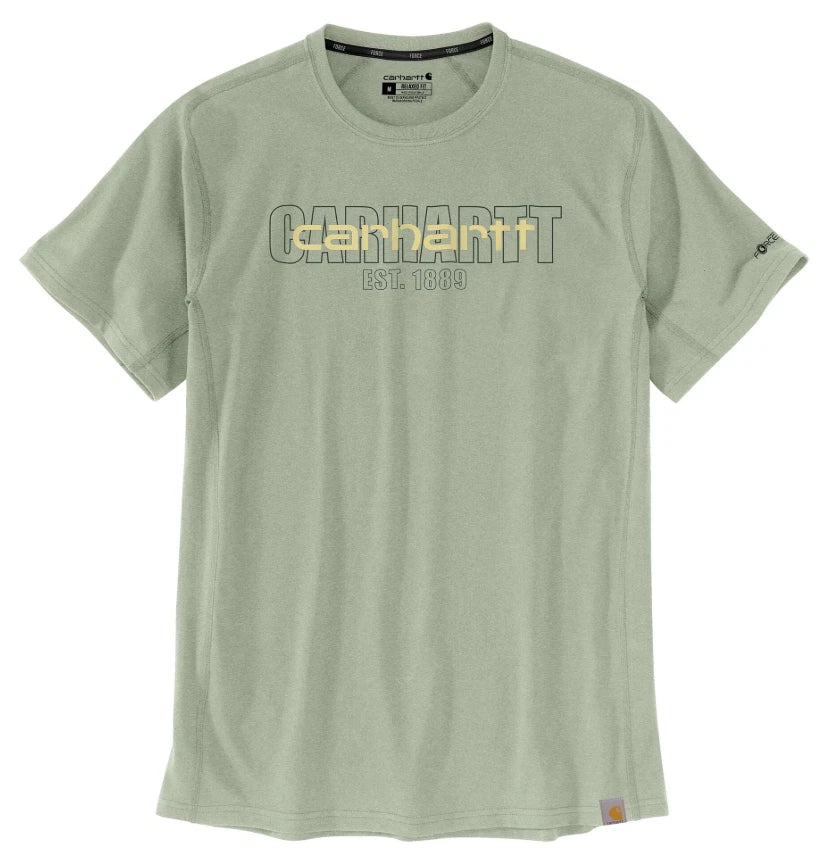 CARHARTT FORCE SHORT SLEEVE GRAPHIC TEE-5 COLOR OPTS!!