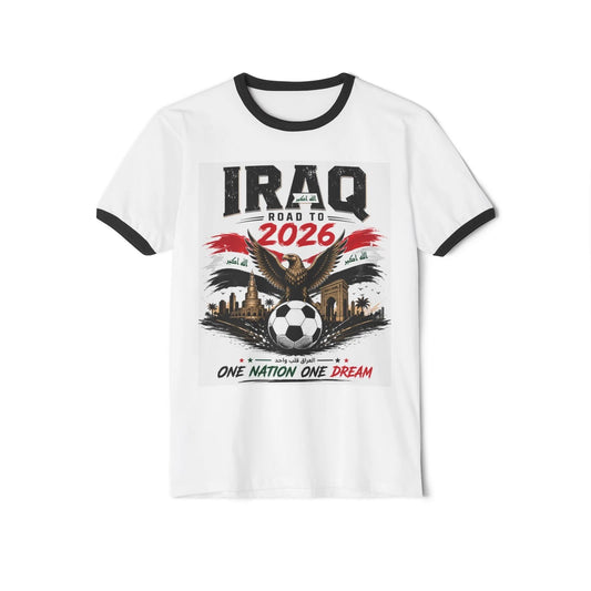 Iraq Road to 2026 Soccer T-Shirt | One Nation One Dream