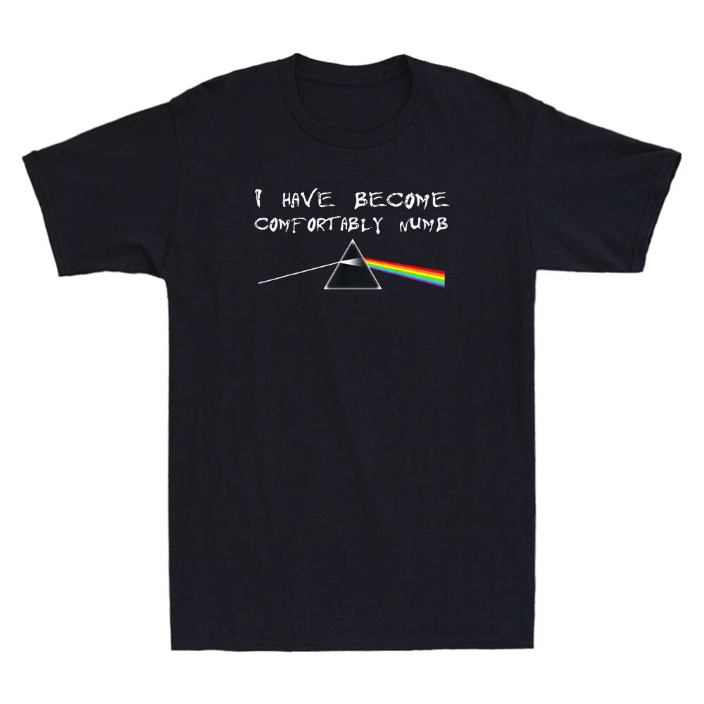 I Have Become Comfortably Numb Funny Graphic Humor Saying Vintage Men's T-Shirt