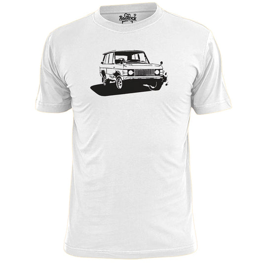 Mens Range Rover Stencil T Shirt Cars Vintage Retro