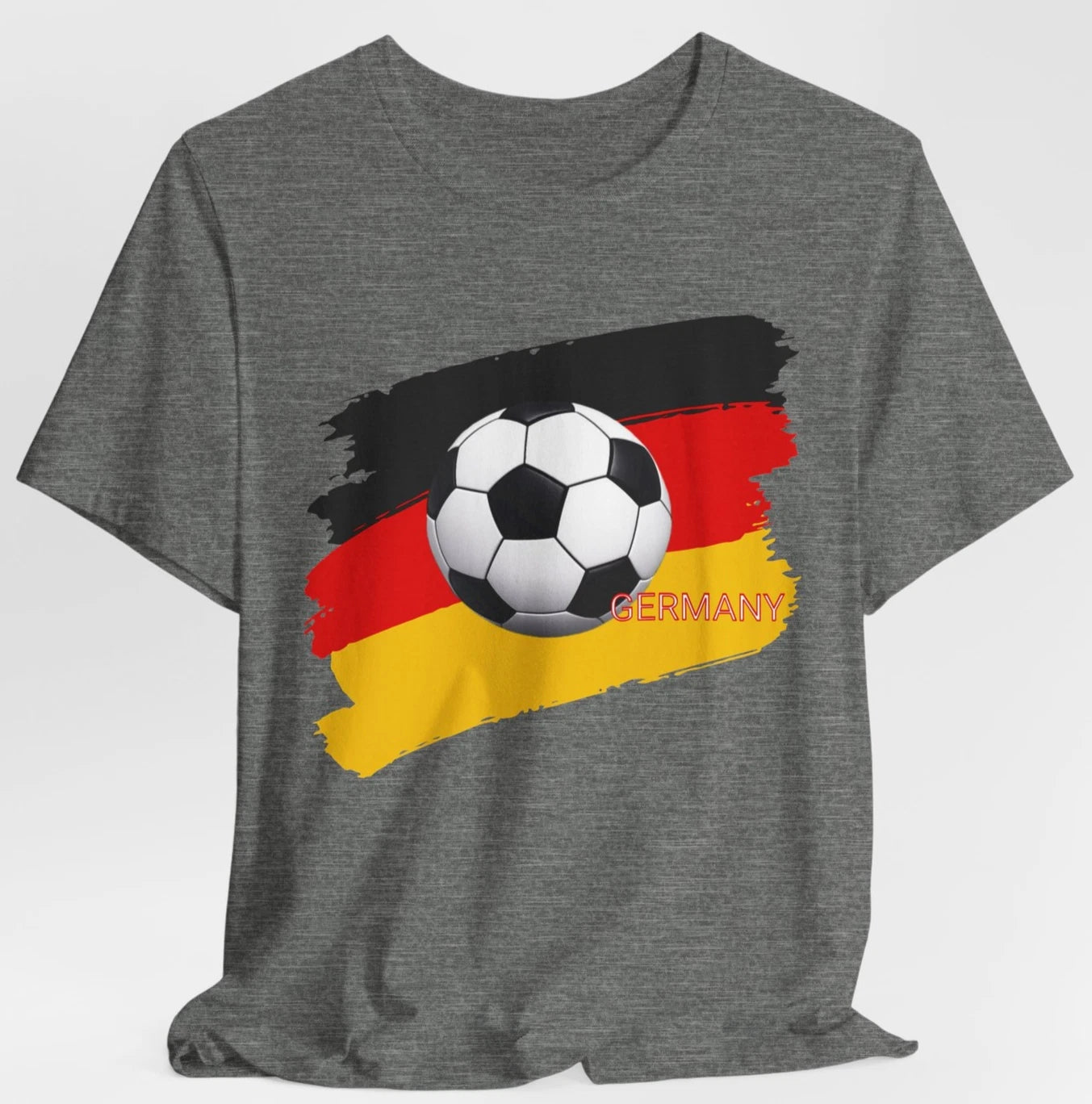 Germany Soccer T Shirt Football Fan Graphic Germany Flag Sports Tee