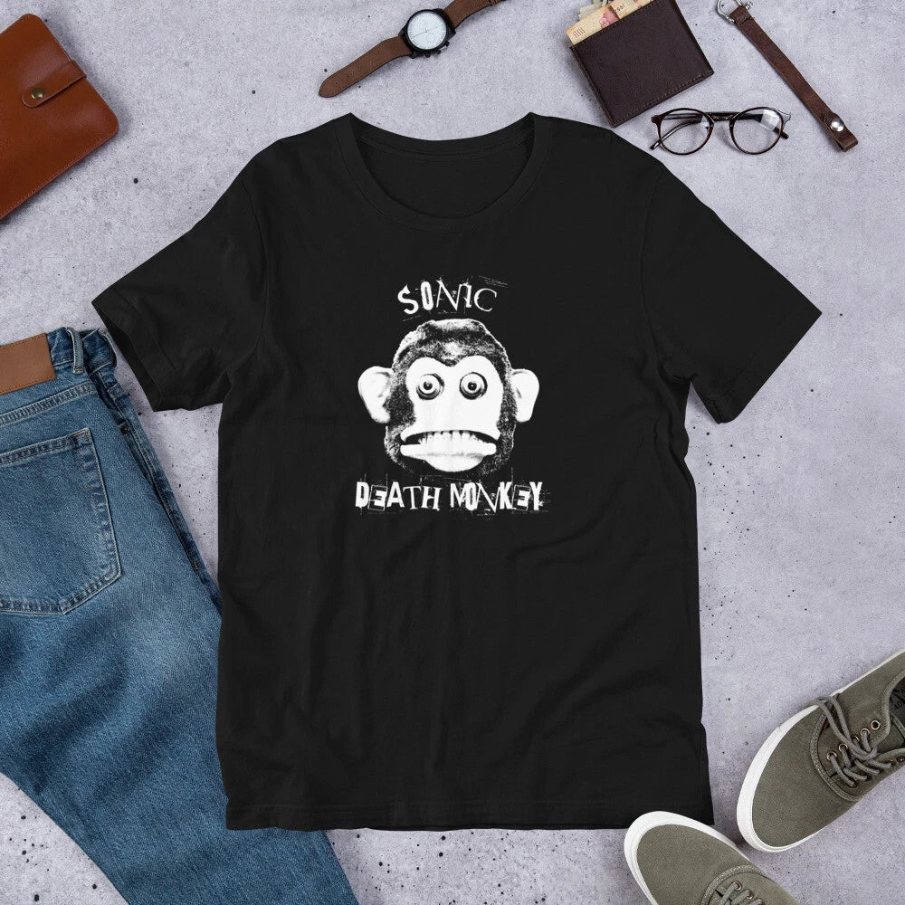 SONIC Death Monkey High Fidelity Movie Band Fictional Graphic Unisex t-shirt