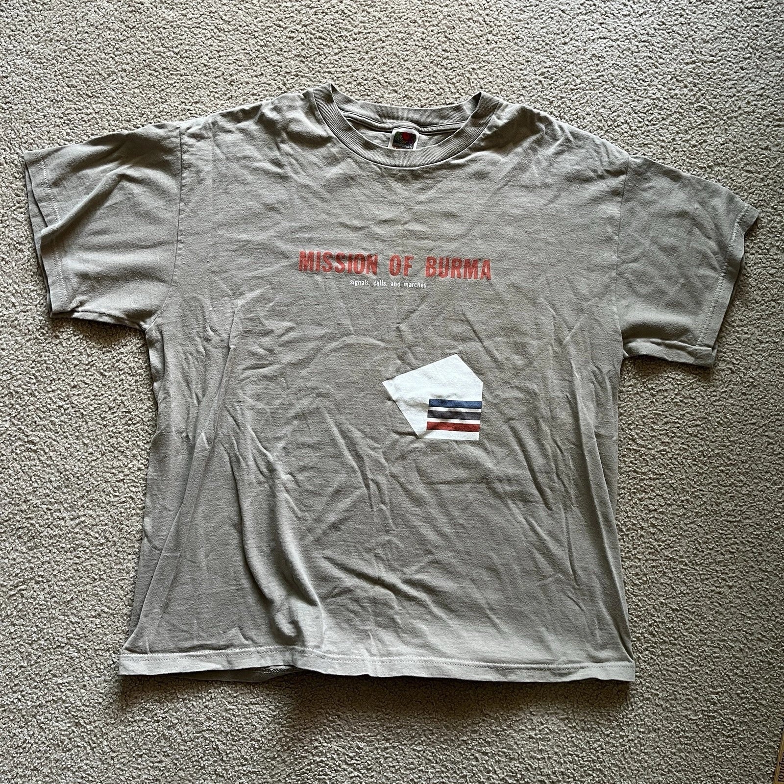 Mission Of Burma Signals, Calls, And Matches Vintage Tour Shirt XL