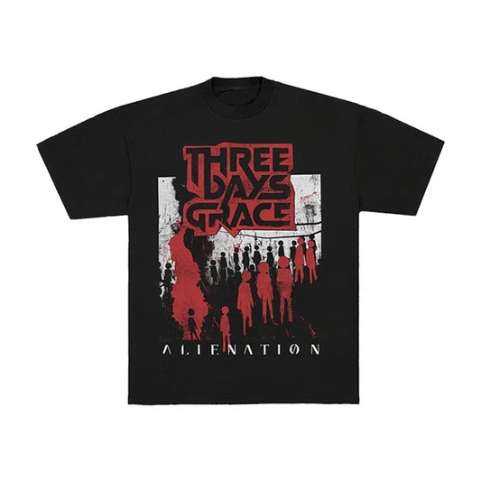 Three Days Grace 2026 Alienation Tour T-shirt S-5XL Unisex Full Size