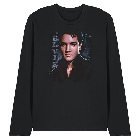Elvis Presley Tough Unisex Long Sleeve T-Shirt S-2XL, Black
