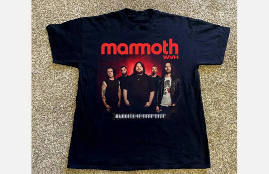 NEW MAMMOTH WVH Band TOUR 2024 T Shirt S-5XL Cotton