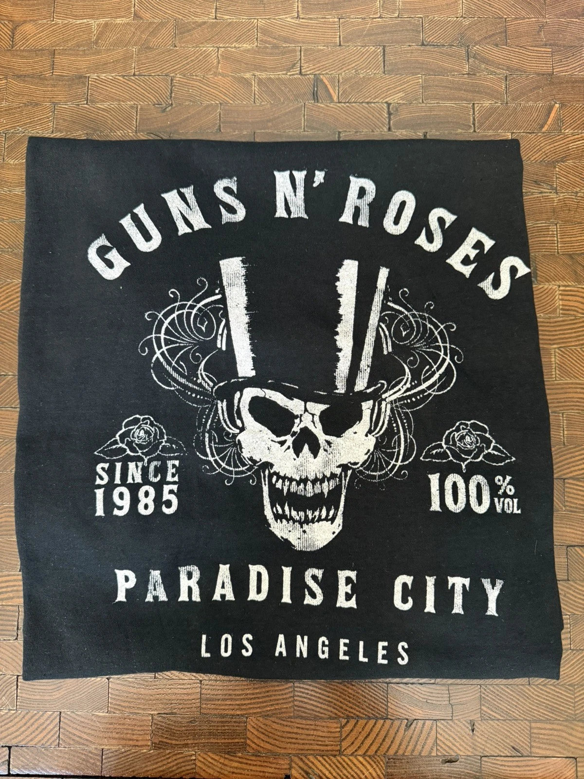 2 shirts for $8 Guns N’ Roses Paradise City  T-shirt Black TEE size 2XL