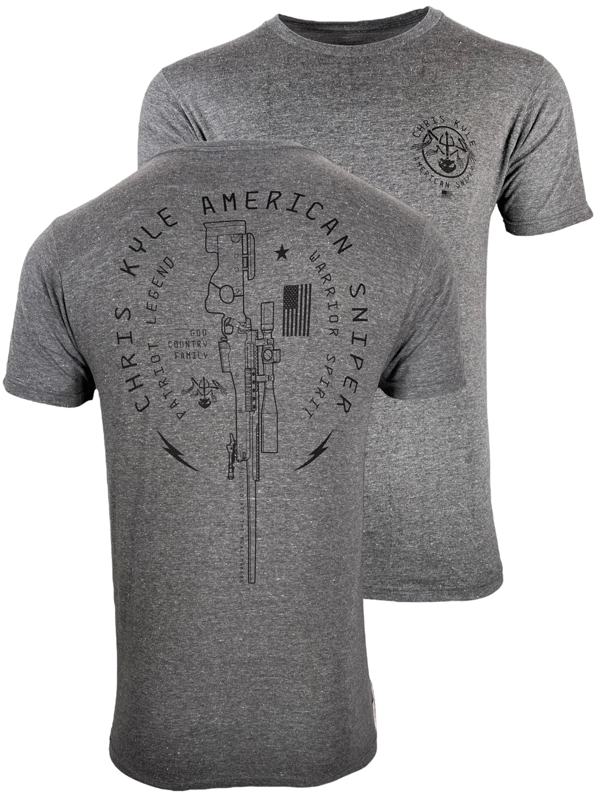 Howitzer Style Men's T-Shirt Chris Kyle Spirit Military Grunt MFG