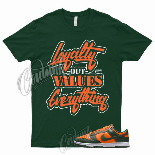 LYLTY Shirt for Dunk Low Miami Orange Team Green High Rain FAMU Hurricane Forest