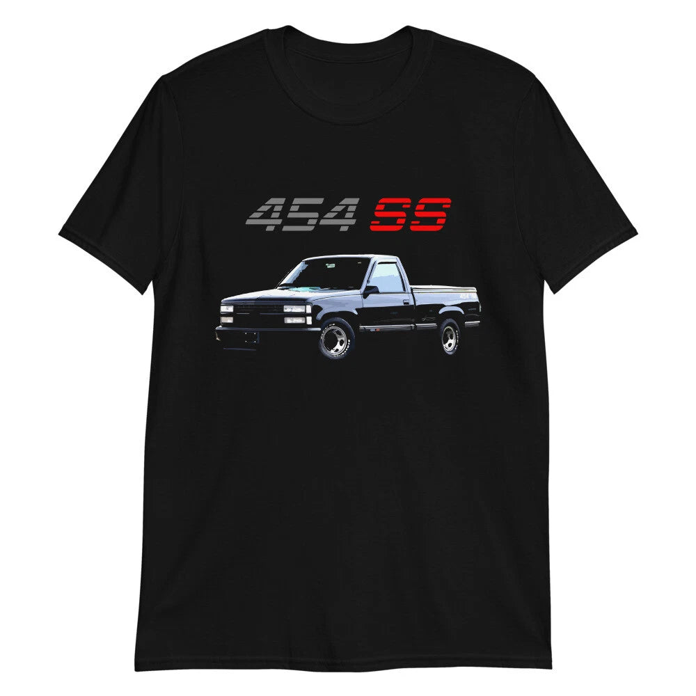 1990s Chevy 1500 454 SS Pickup Truck Short-Sleeve T-Shirt