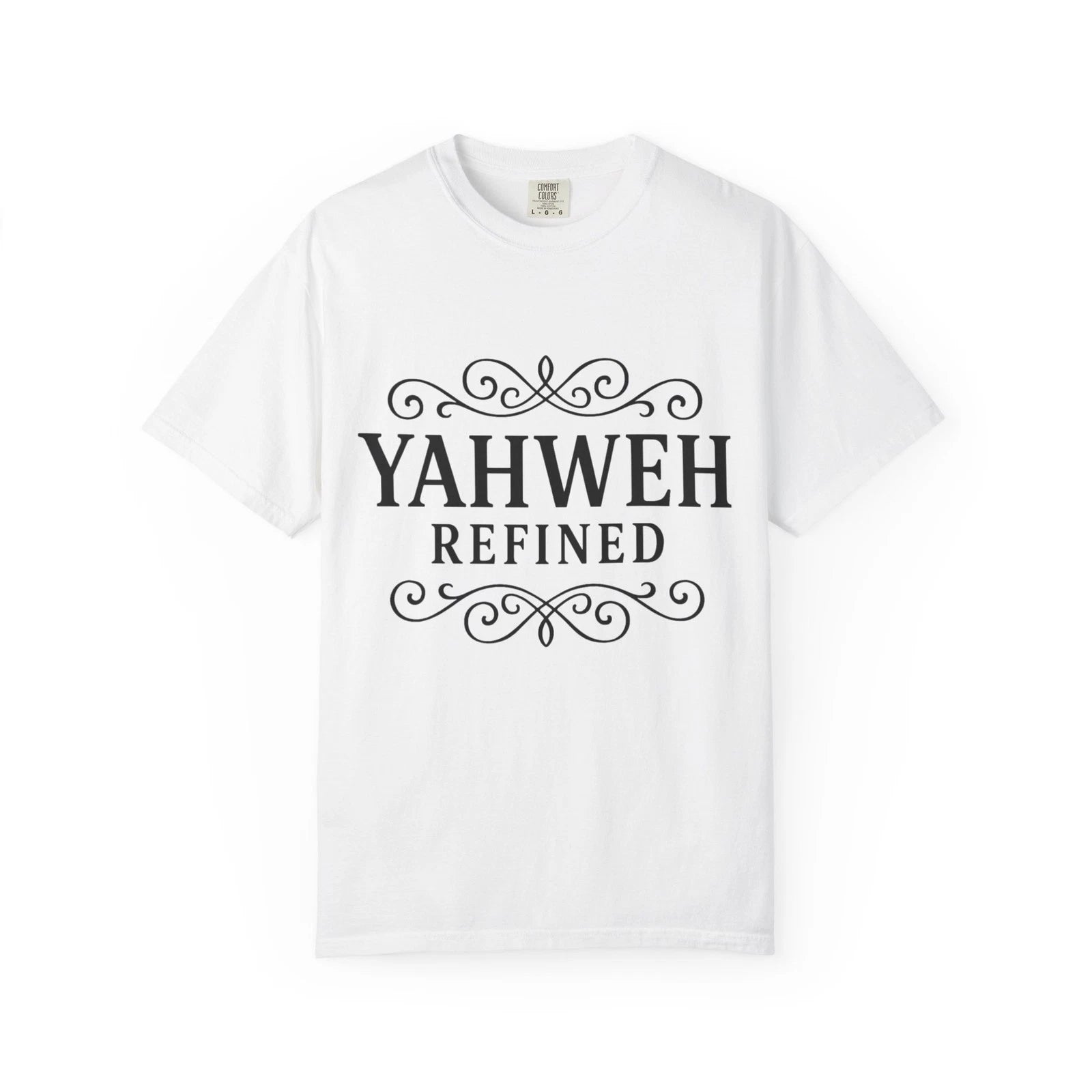 Faith-Inspired T-Shirt - 'Yahweh Refined' & 'Disciple of He' Design
