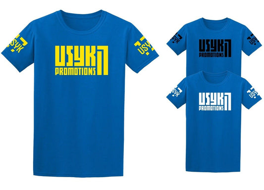 Oleksandr Usyk Royal Blue T-Shirt Sizes S M L XL 2XL