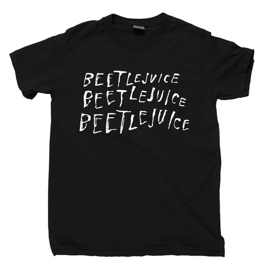 Beetlejuice T Shirt Lydia Deetz Tim Burton Movie Costume Poster DVD Blu Ray Tee
