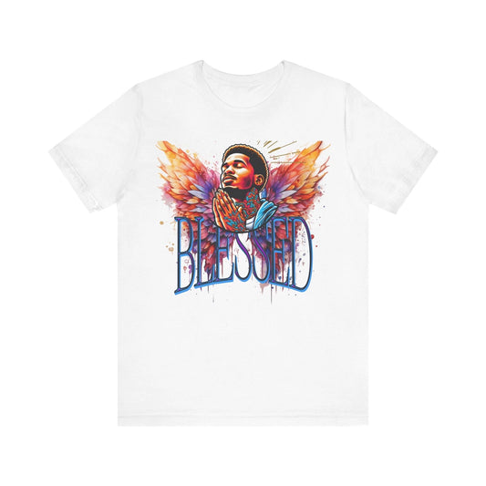 Blessed Graphic Custom Design Unisex Jersey Short Sleeve Tee