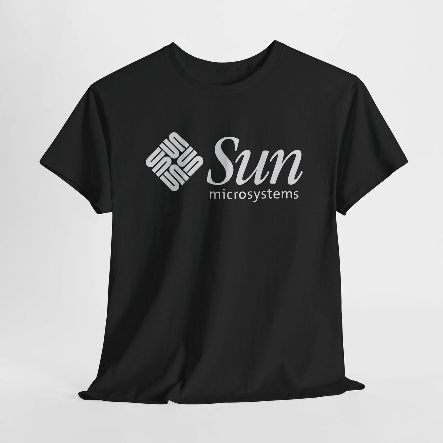 Sun Microsystems Vintage Logo Computer Geek Graphic Tee Charcoal T-Shirt S-5XL